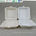 Biodegradable disposable cornstarch compostable food container